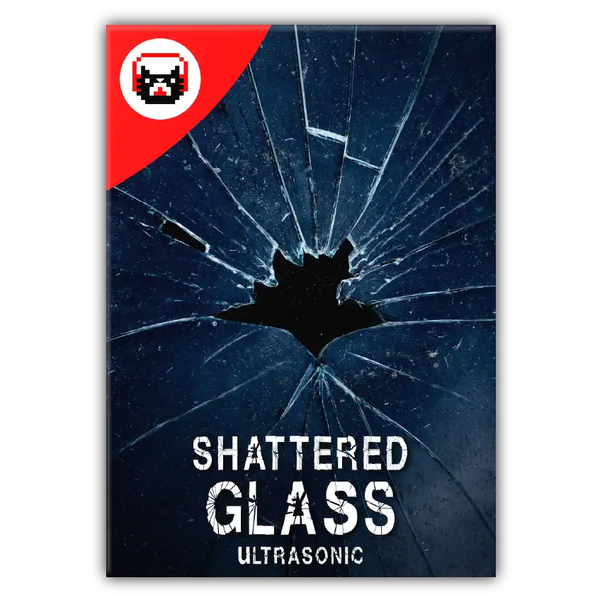 dramatic cat shattered glass sound effects library
