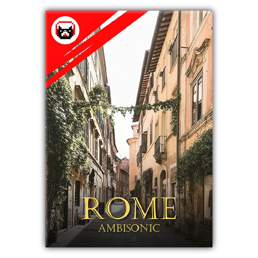 rome ambisonic sound effects library