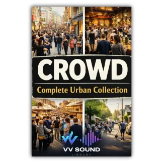 Crowd - Complete Urban Collection sound effects bundle