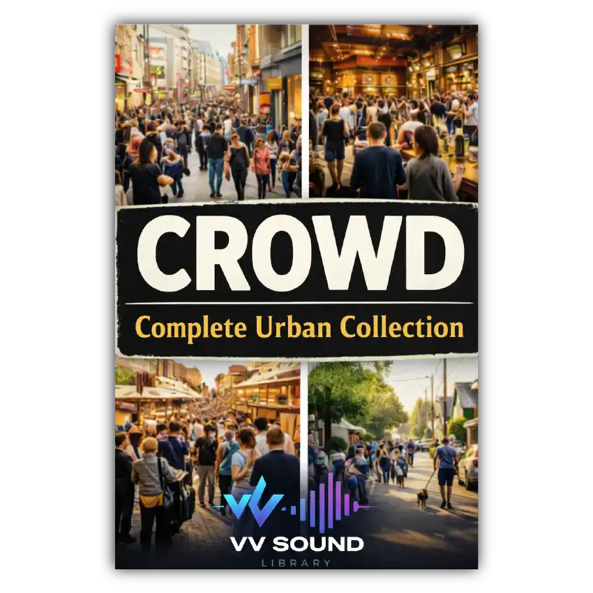 Crowd - Complete Urban Collection sound effects bundle