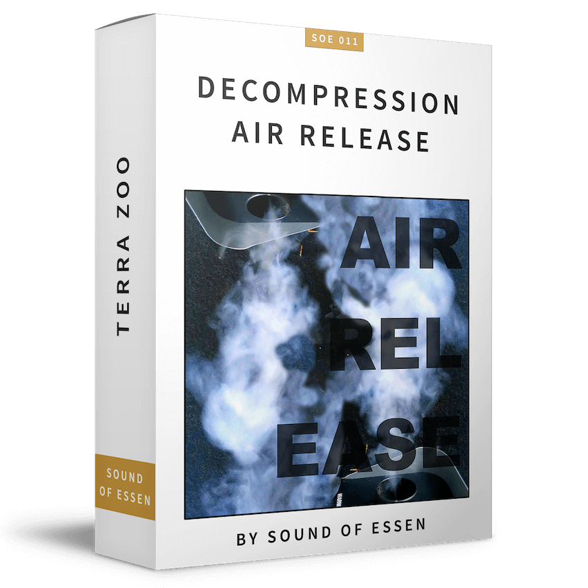 Decompression Air Release Sound Effects Library