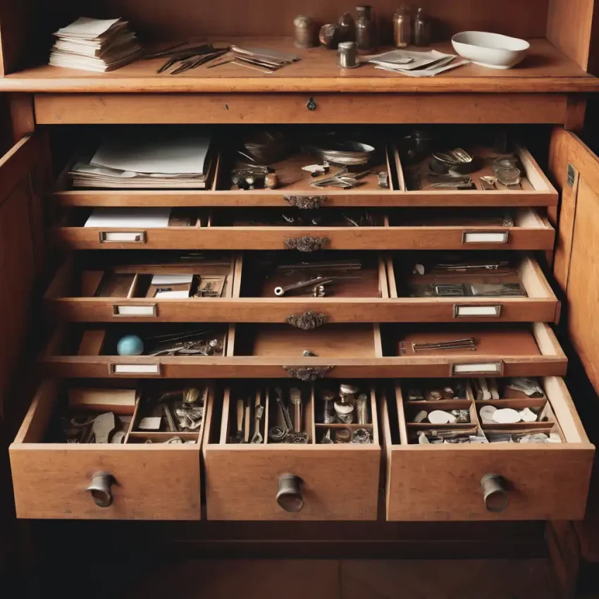 drawers sound effects library