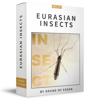 Eurasian Insects Sound Effects Library