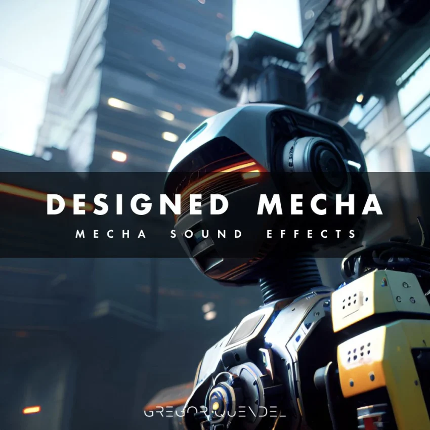 designed mecha sound effects library