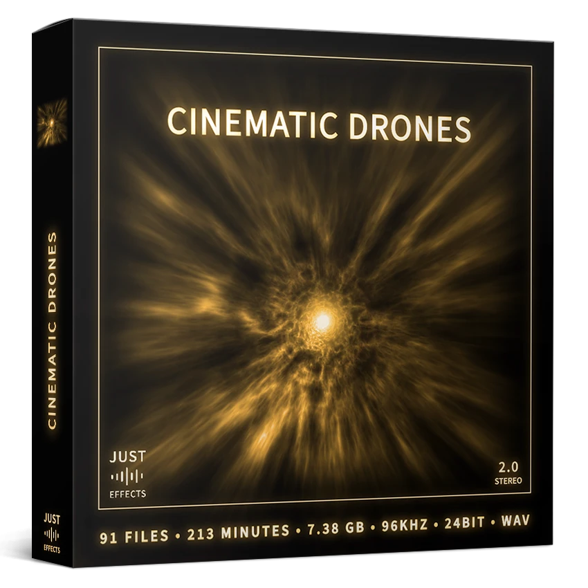 Cinematic Drones Sound Effects Library