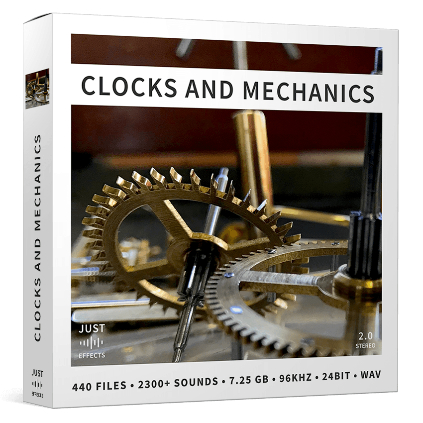 clocks and mechanics sound effects library