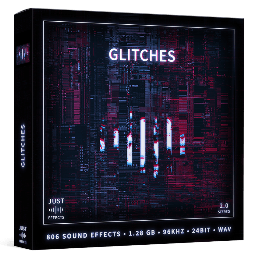 Glitches sound effects library
