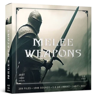 Melee Weapons Sound Effects Library