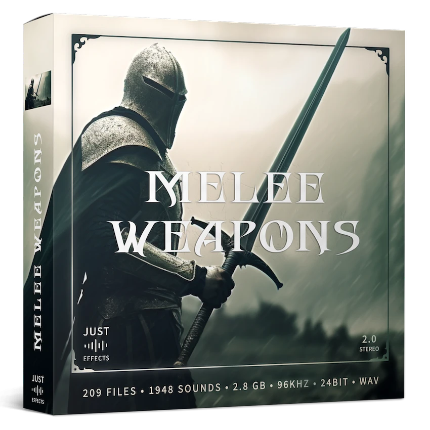 Melee Weapons Sound Effects Library