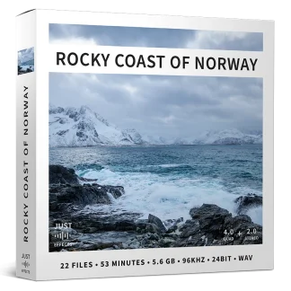 rocky coast of norway nature sound effects library