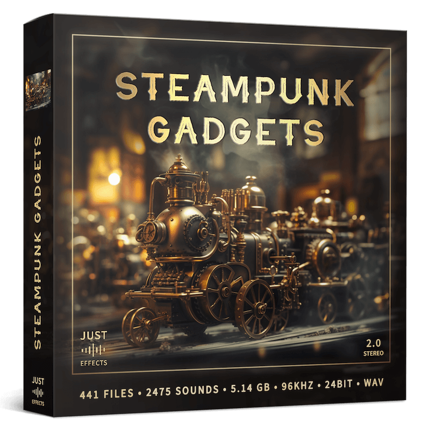 Steampunk Gadgets Sound Effects Library