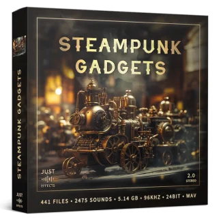 Steampunk Gadgets Sound Effects Library