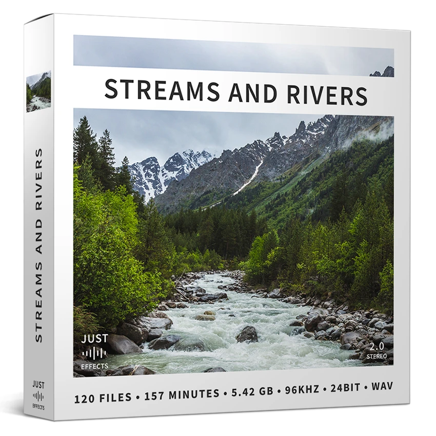 Streams and Rivers Sound Effects Library