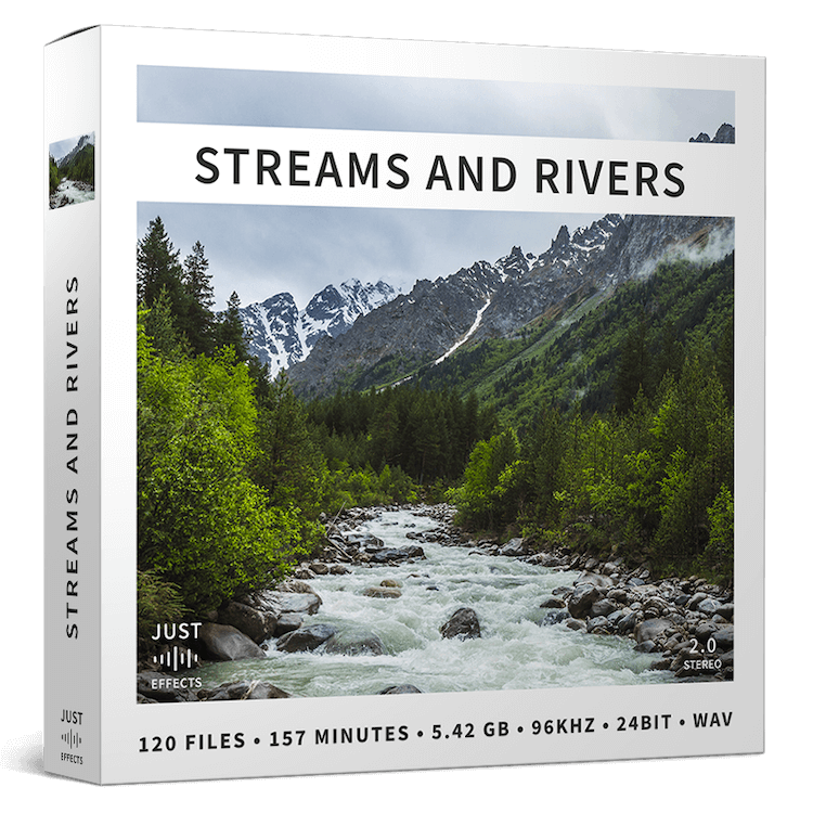 Streams and Rivers Sound Effects Library