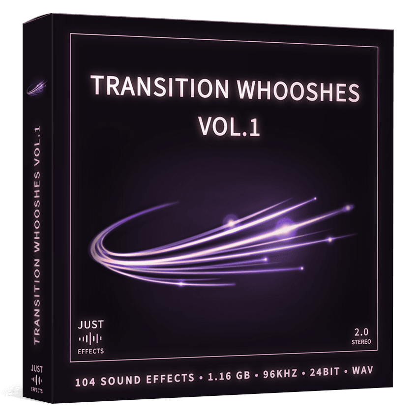 Transition Whoosh sound library | sound effects | swoosh swish woosh