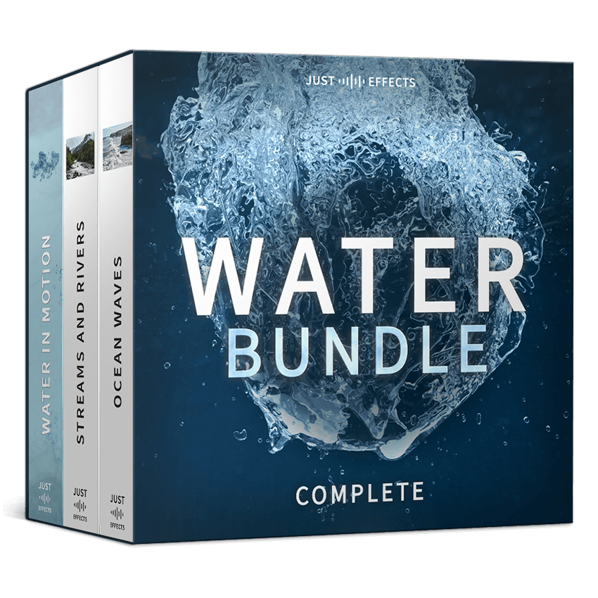 Water Bundle Sound Effects Library