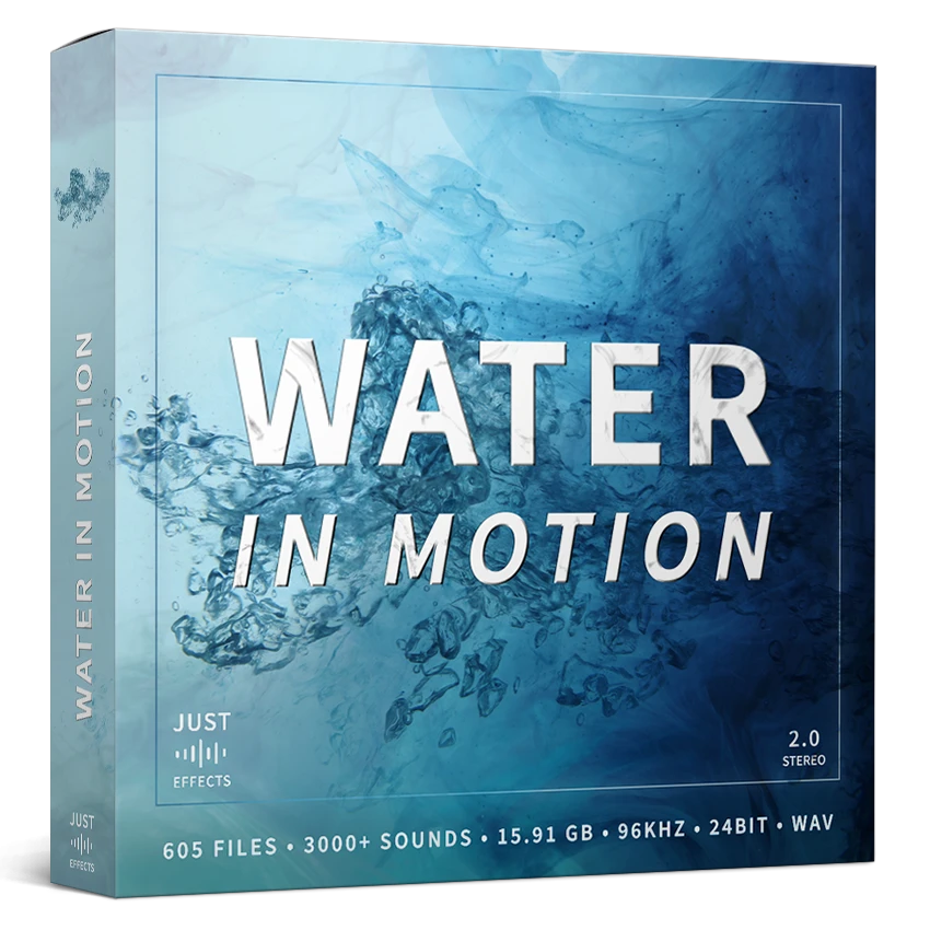 Water in Motion Sound Effects Library