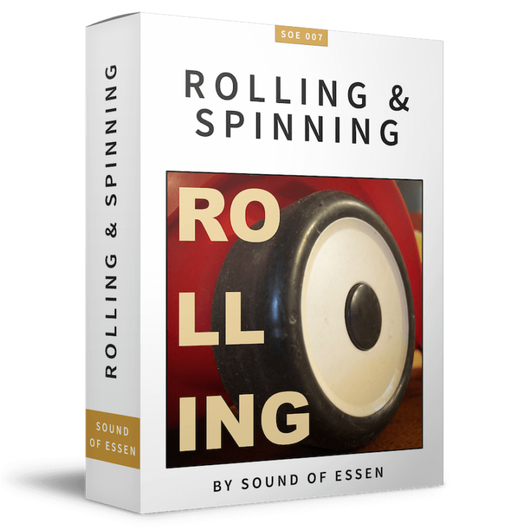 Rolling & Spinning Sound Effects Library