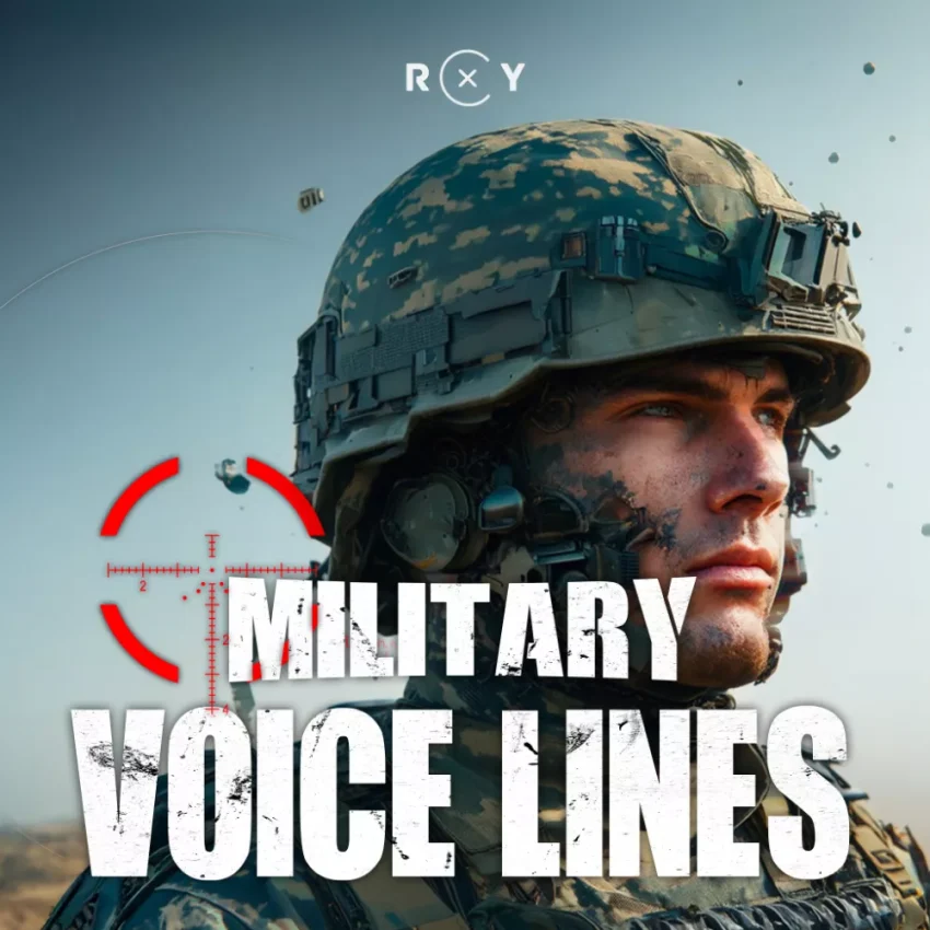 Military Voice Lines RoxySound Sound Effects Library
