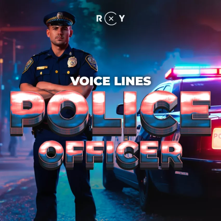 Police Officer Voice Lines Roxy Sound Sound effects Library