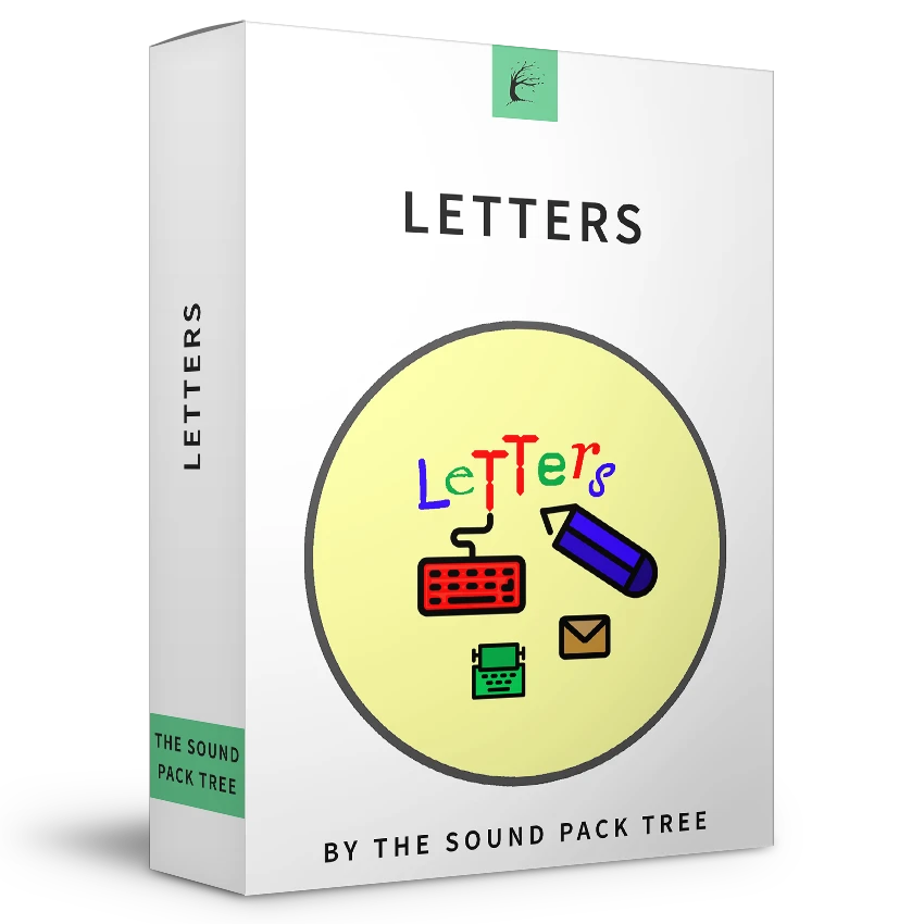 Letters The Sound Pack Tree Sound Library Sound Effects Foley Household Just Sound Effects Writing Typing Pen Paper Typewriter