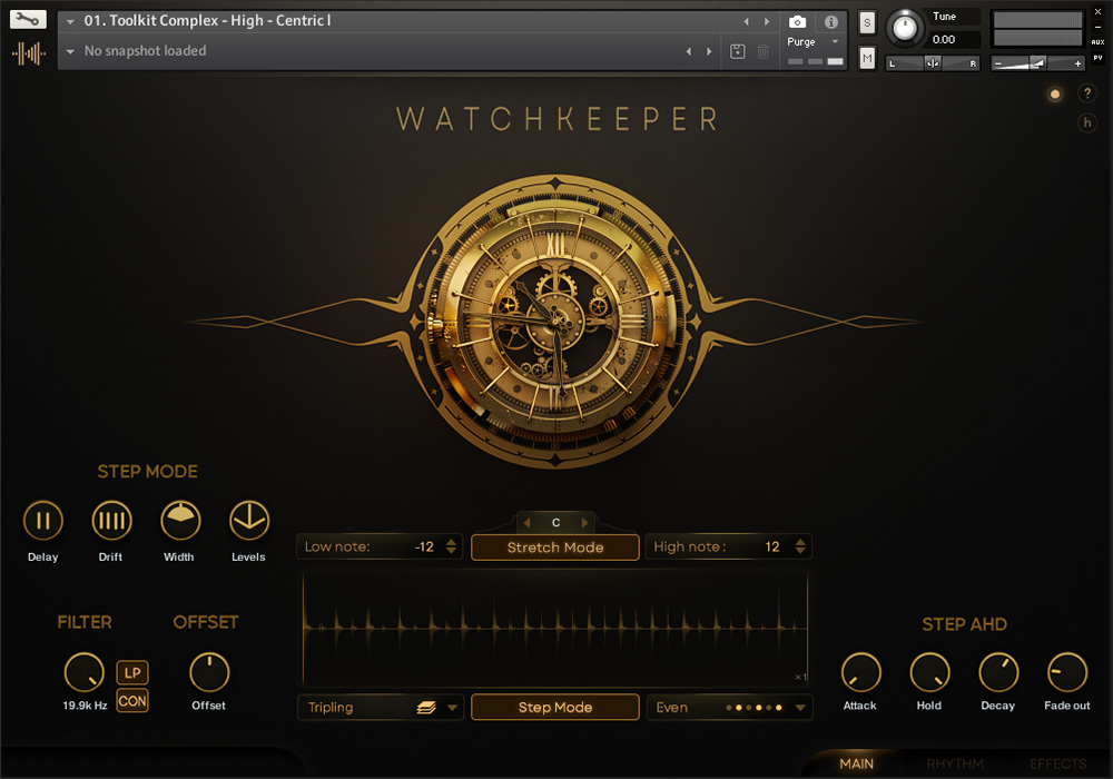 Watchkeeper - Modern Countdown Percussion